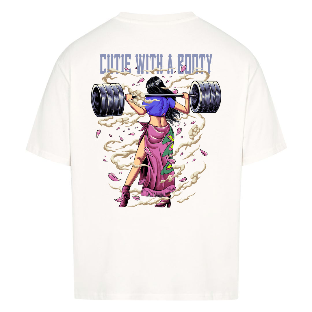 Cutie with a booty (Backprint) Oversized Shirt