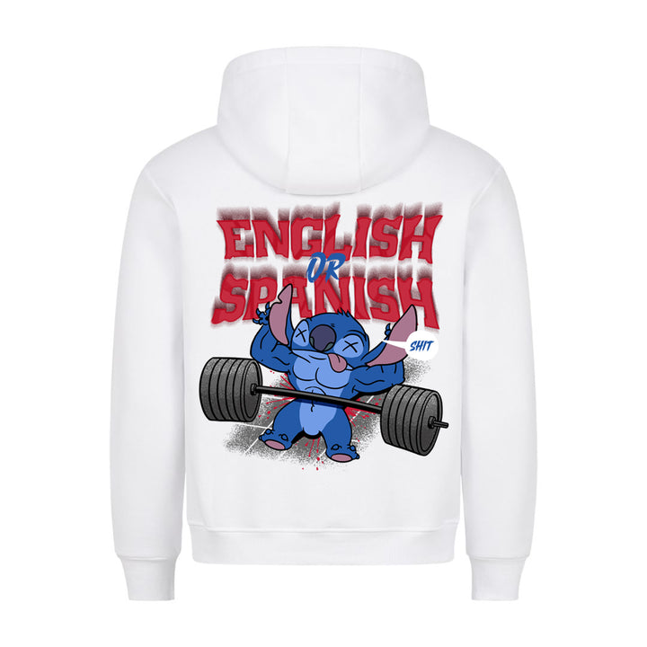English or spanish (Backprint) Hoodie
