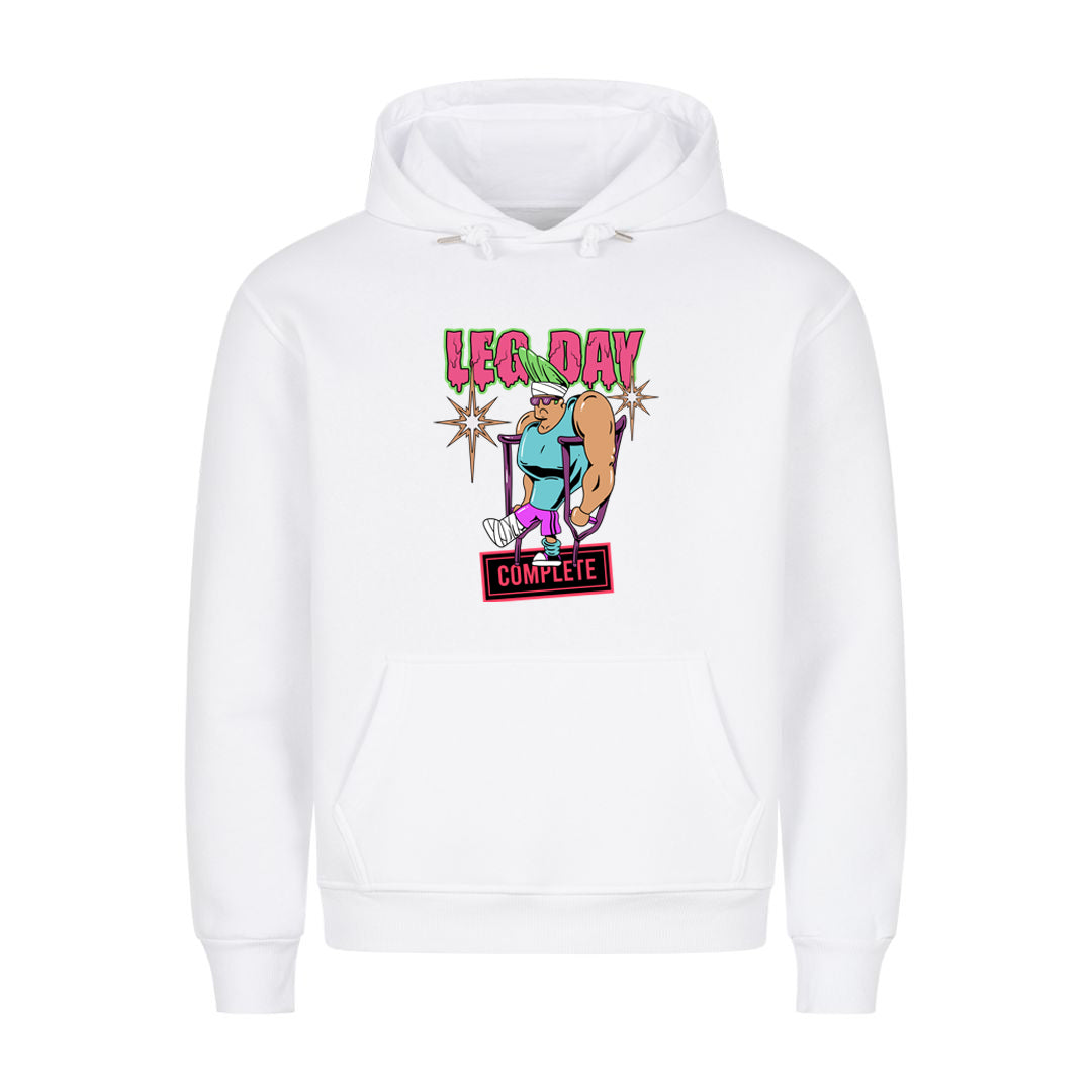 Sudadera completa con capucha Leg Day