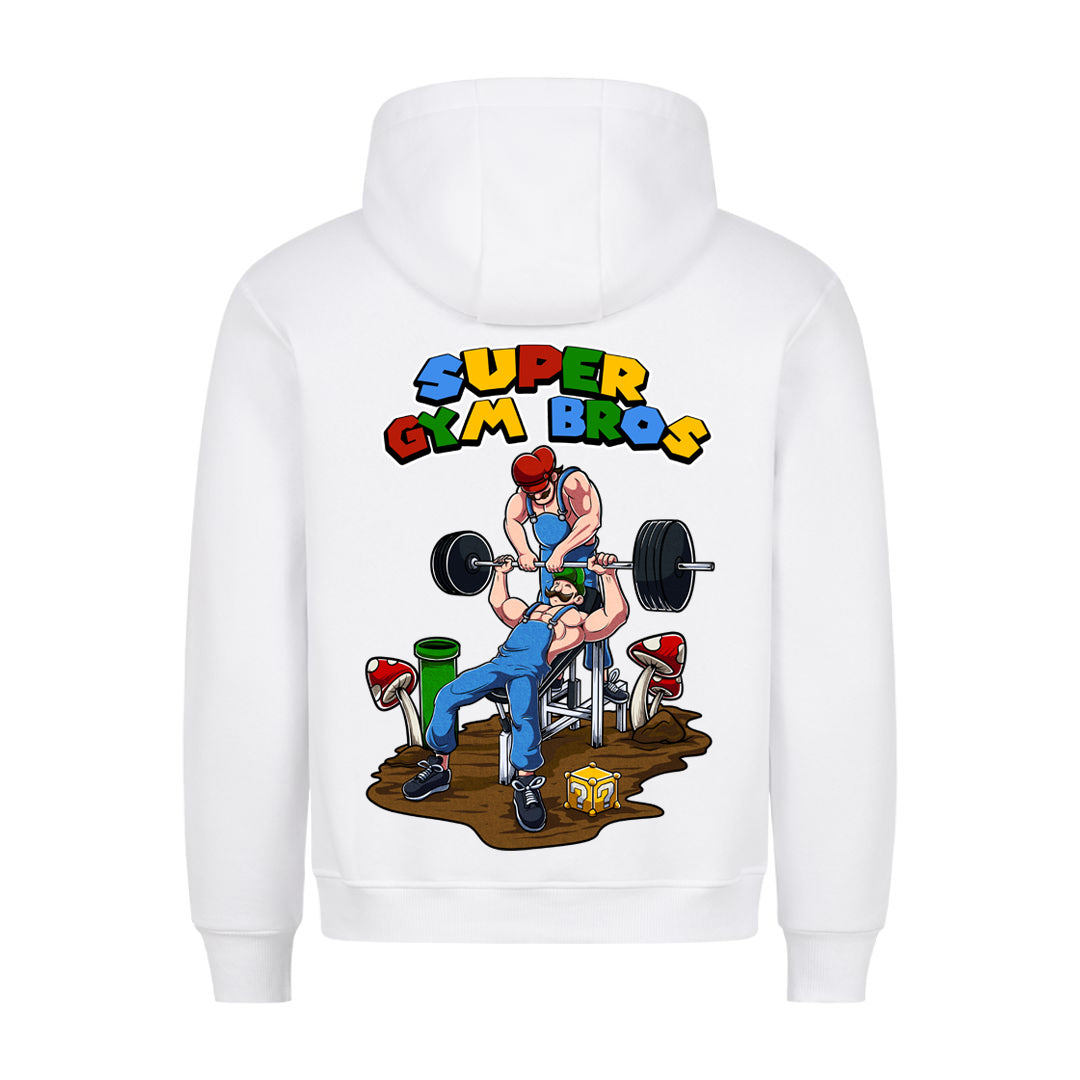 Super Gym Bros (Backprint) Hoodie