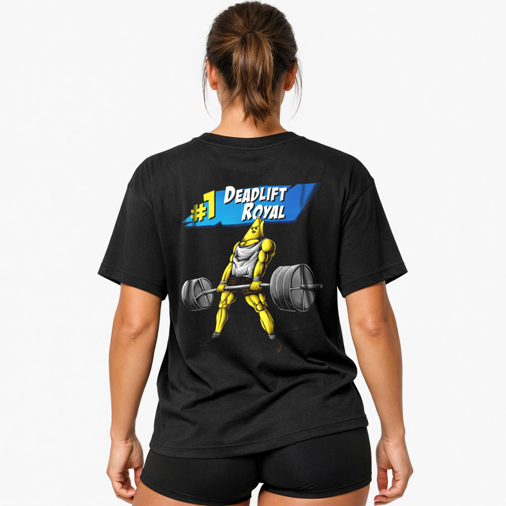 Deadlift Royal (Backprint) Oversized Shirt