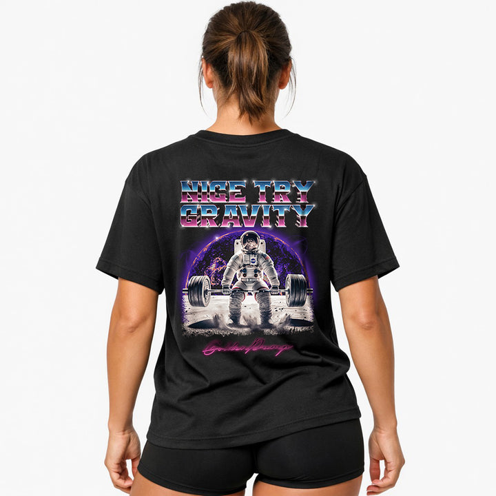 Gravity (Backprint) Oversized Shirt