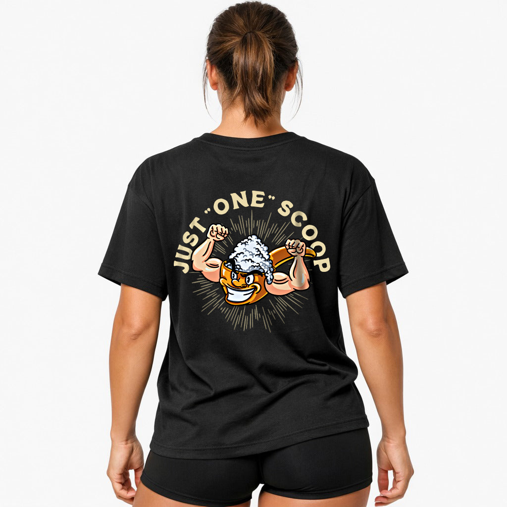 Just "One" Scoop Oversized Shirt