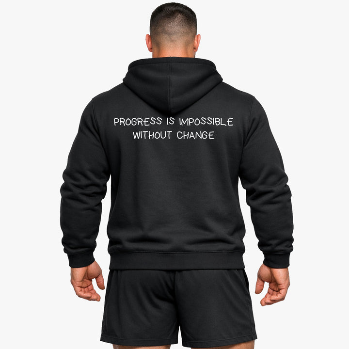 PROGRESS IS IMPOSSIBLE WITHOUT CHANGE (Backprint) Hoodie