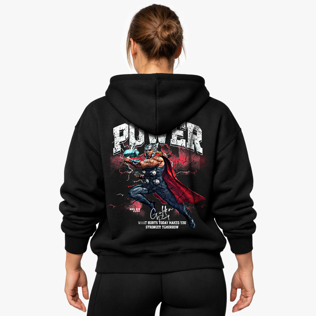 Power Oversized (Backprint) Hoodie
