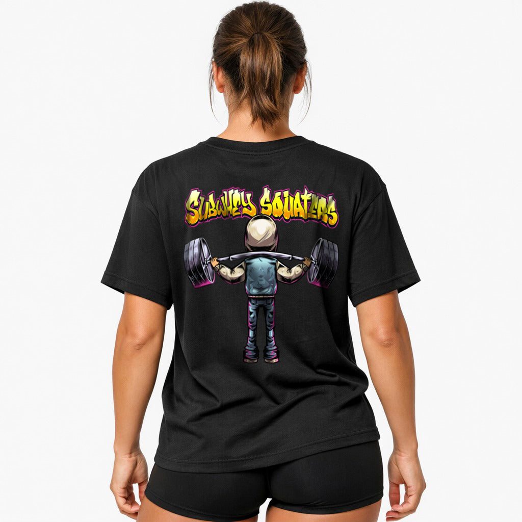 Subwhey Squaters (Backprint) Oversized Shirt