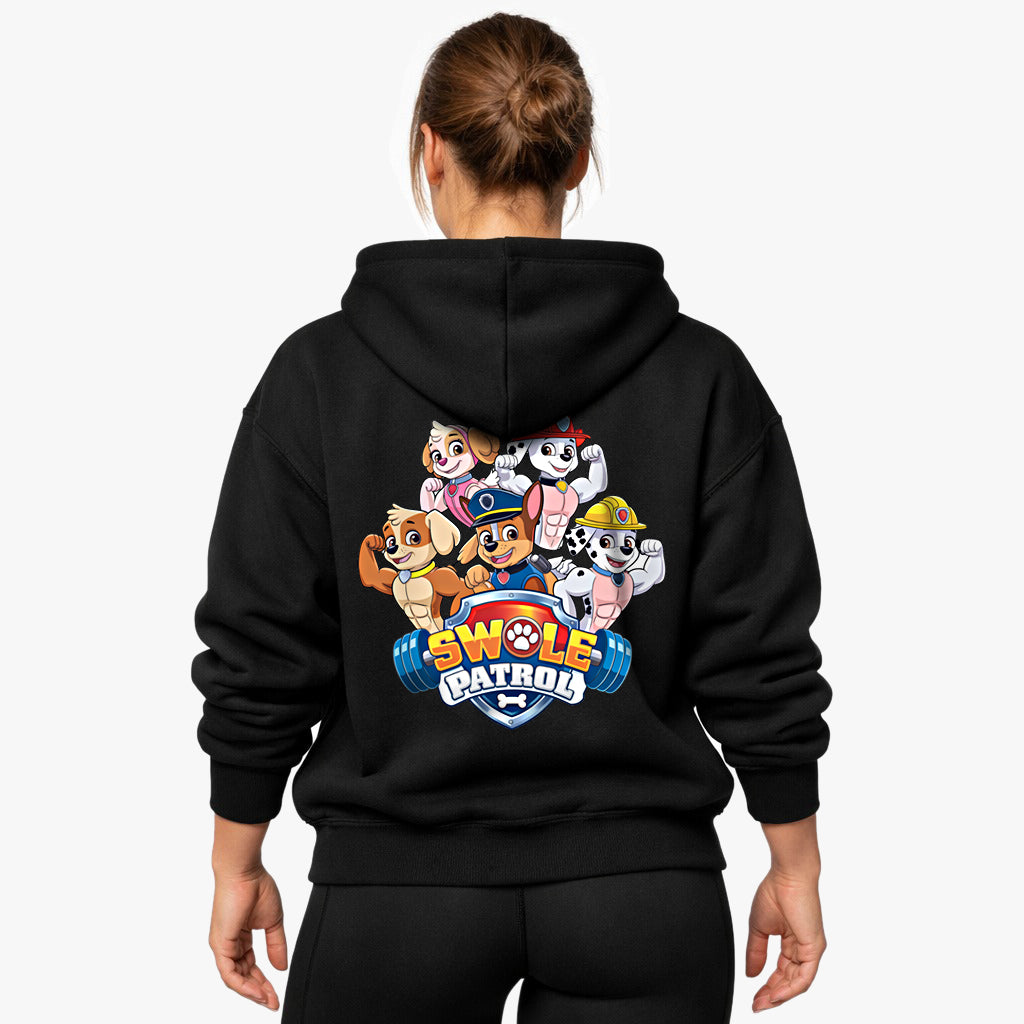 Swole Patrol Oversized (Backprint) Hoodie