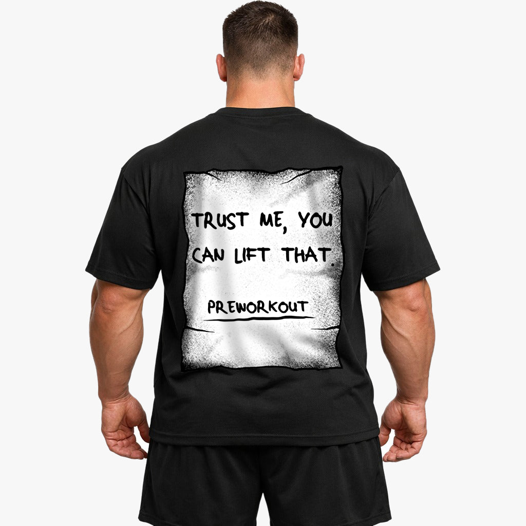Trust me (Backprint) Oversized Shirt