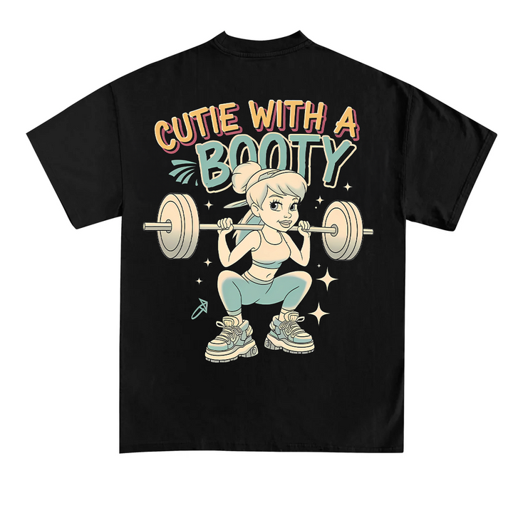 Cutie with a Booty (Backprint) T-Shirt
