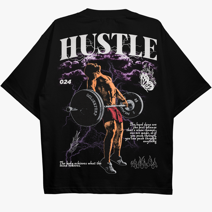 Hustle (Backprint) Oversize Blast
