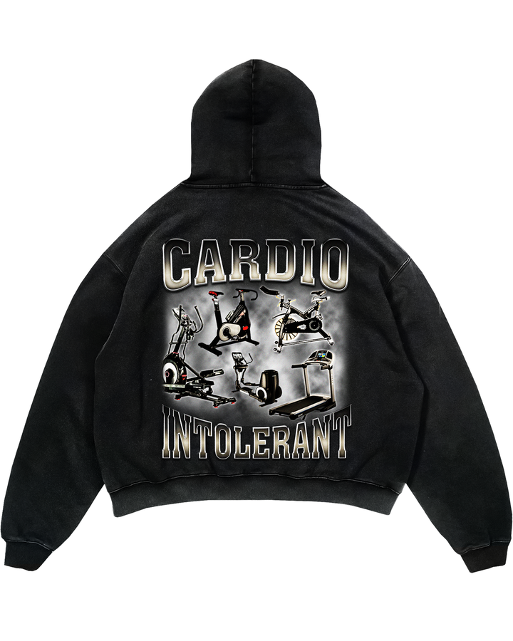 cardio intolerant Oversized Hoodie