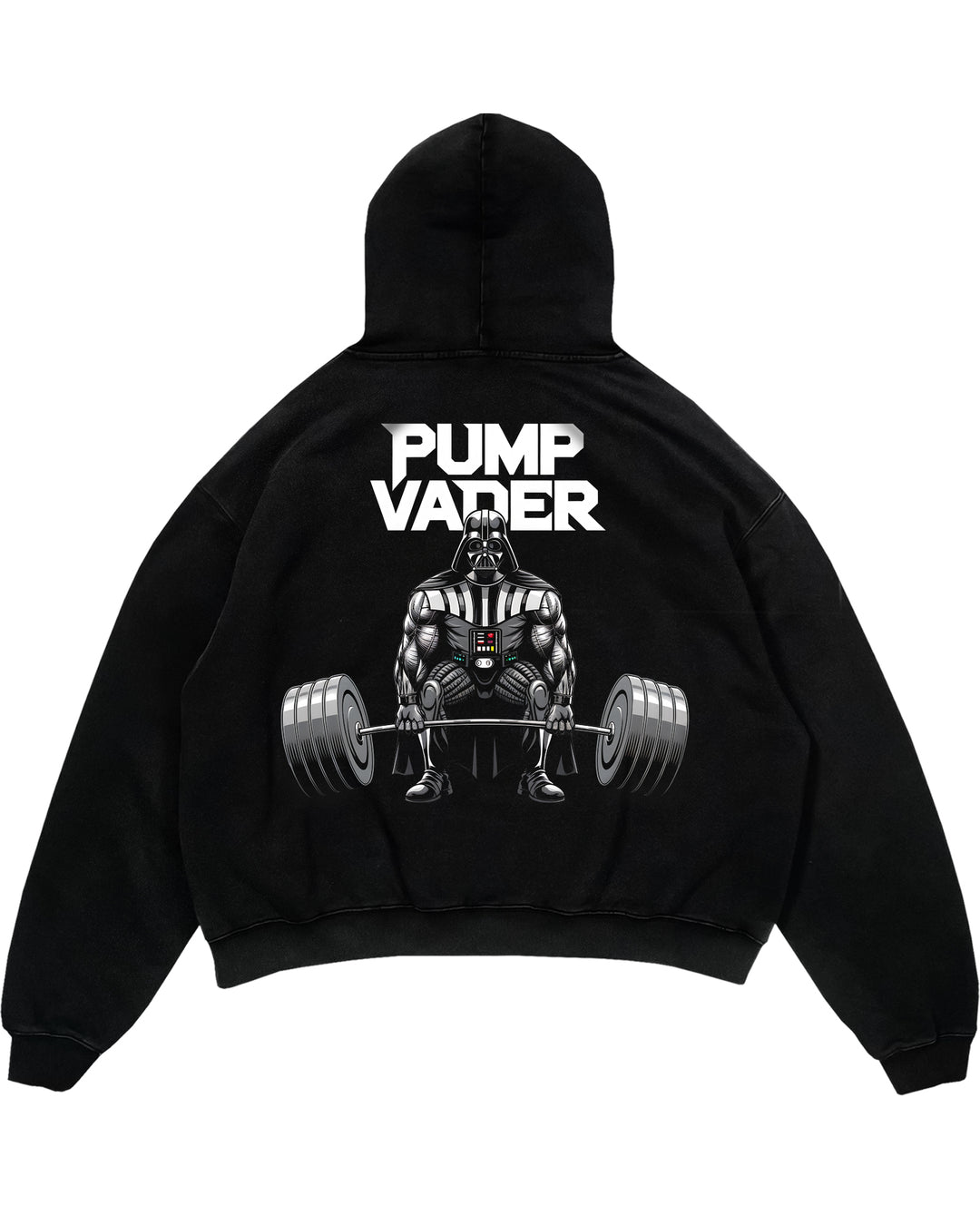 Sweat à capuche surdimensionné Pump Vader (impression au dos)