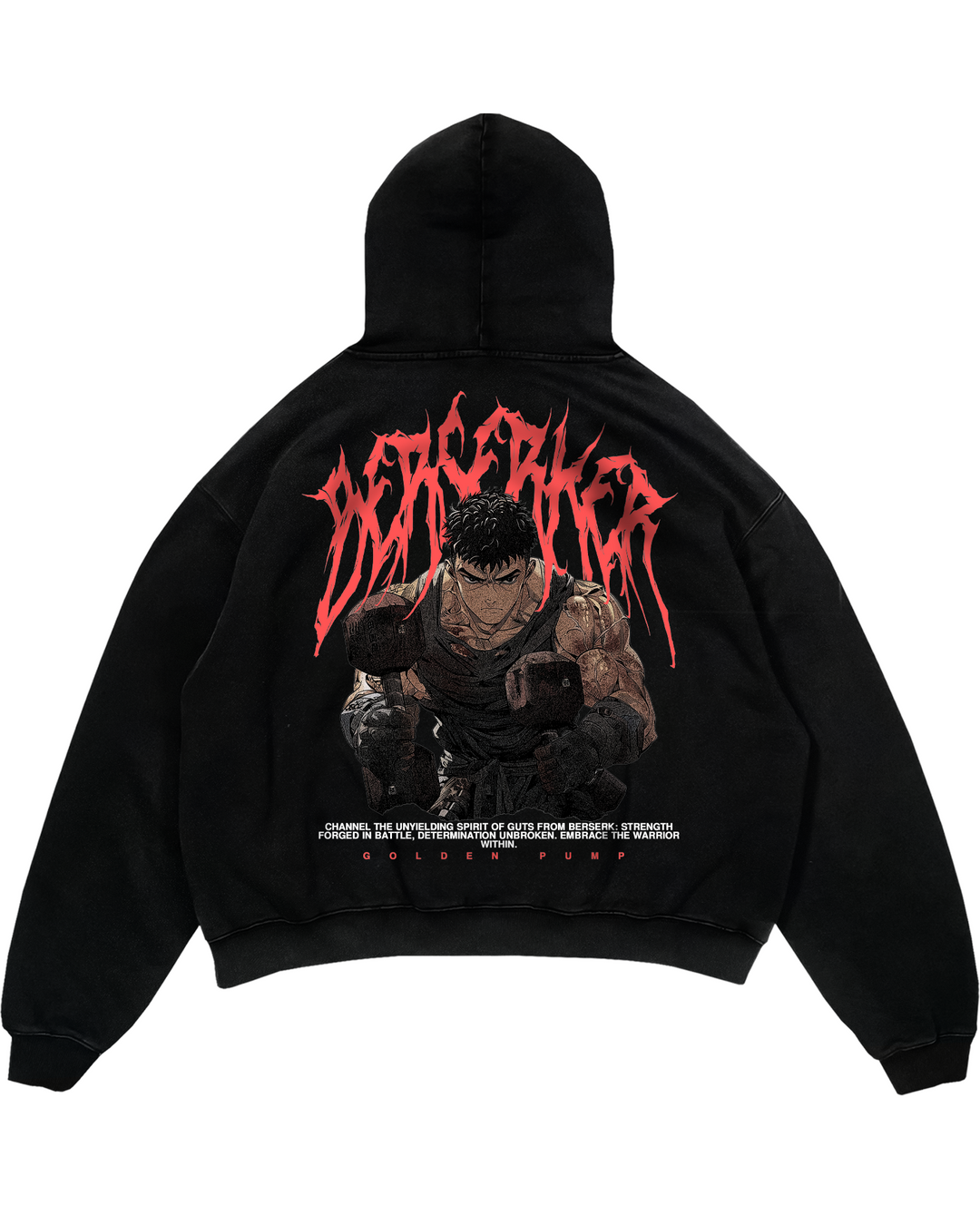 Berserker (Backprint) Oversized Hoodie