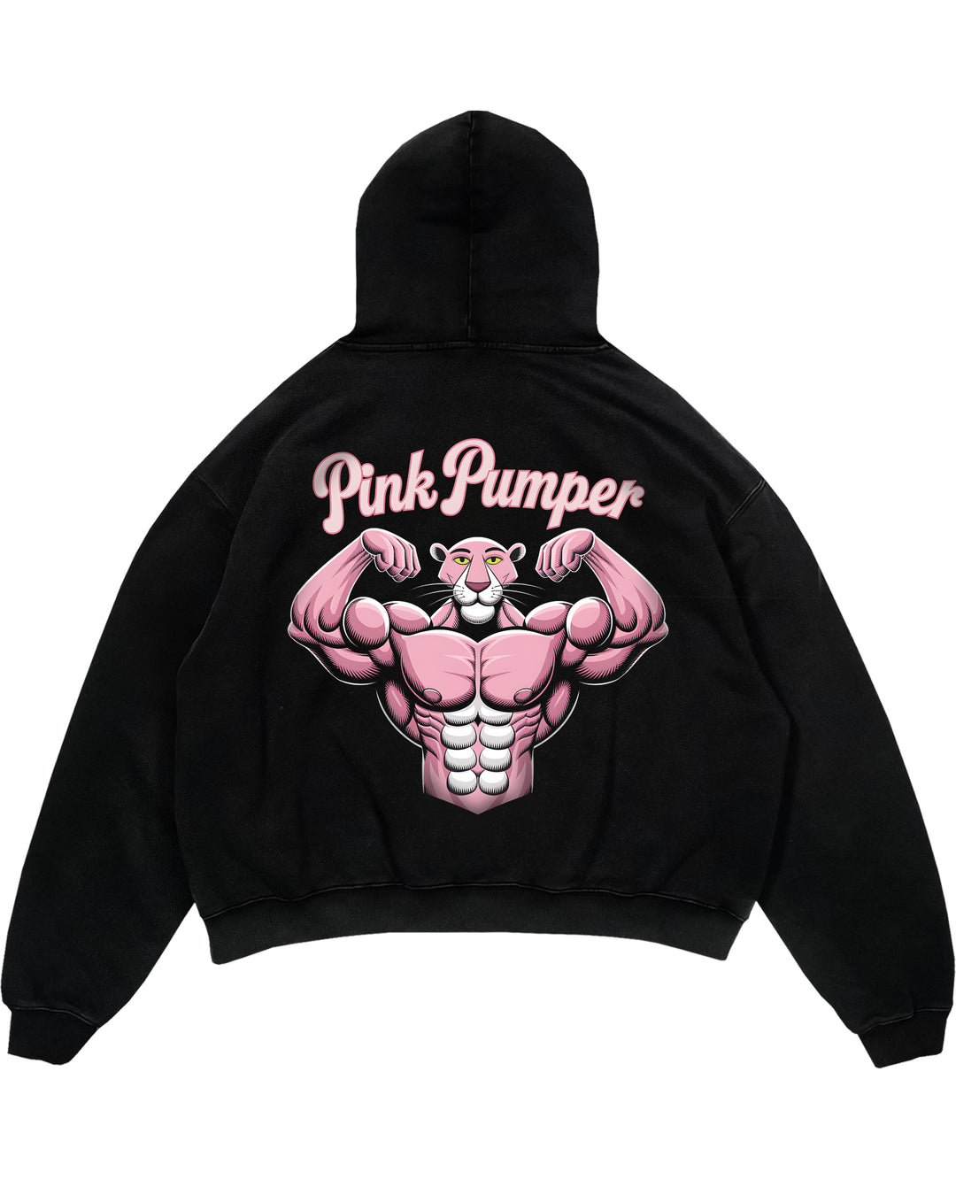 Pink Jumper Oversized (Back Print) Hoodie