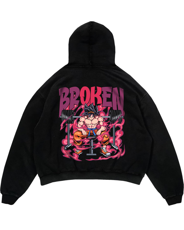 Broken Oversized (Backprint) Hoodie