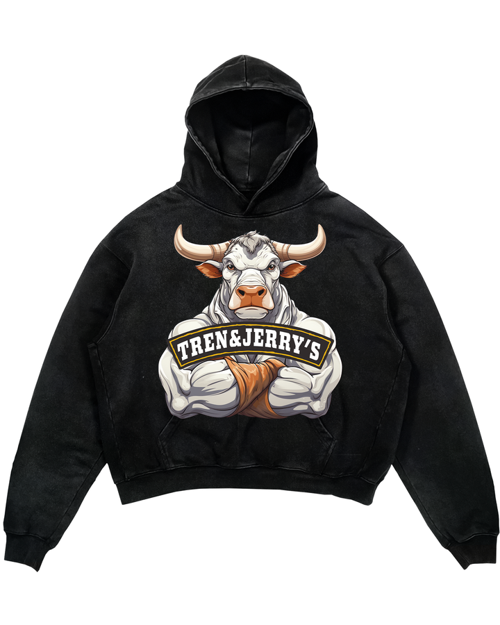 Jerry Oversized Hoodie - Mit Taschendruck