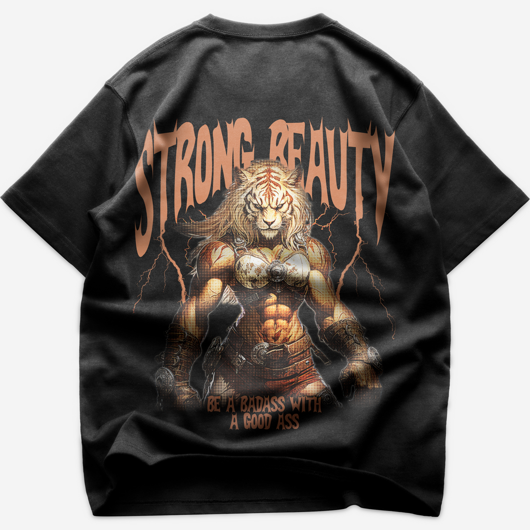 Strong Beauty (Backprint) Oversized Shirt